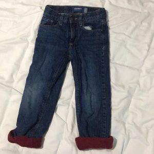 Old Navy Fleece Lined Jeans